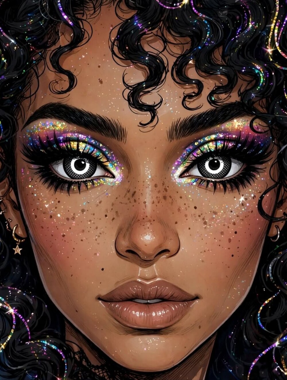 Halloween Color Eye Wear Lenses - Costume Enhancements
